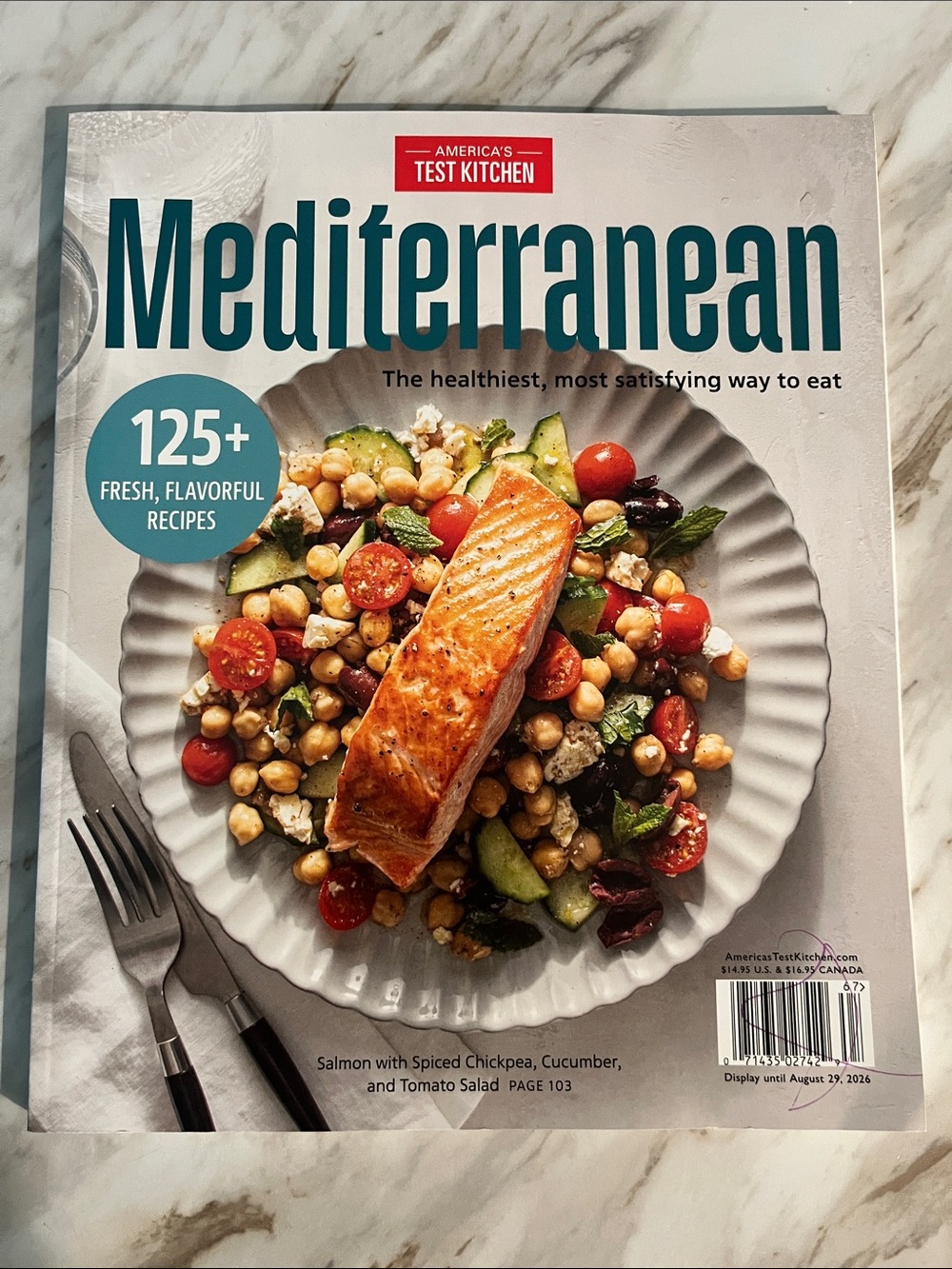 America’s Test Kitchen Mediterranean August 2026 Magazine